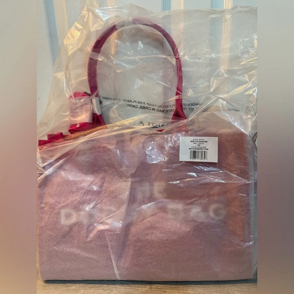NWT Marc Jacobs The Doggy Bag raspberry pink - Picture 5 of 9